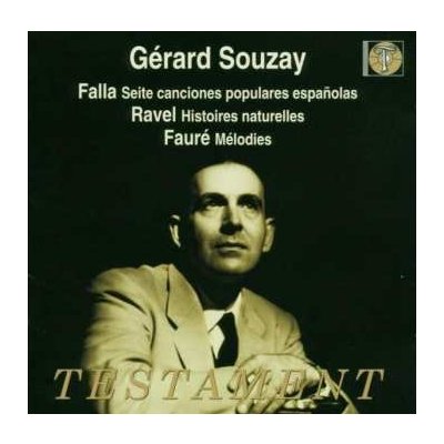 Manuel de Falla - Gerard Souzay Singt Lieder CD – Zbozi.Blesk.cz
