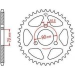 JT Sprockets JTR 7-45 | Zboží Auto
