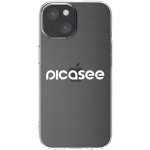 Picasee silikonový průhledný obal pro Apple iPhone 15 - Picasee - new logo - white – Zboží Mobilmania
