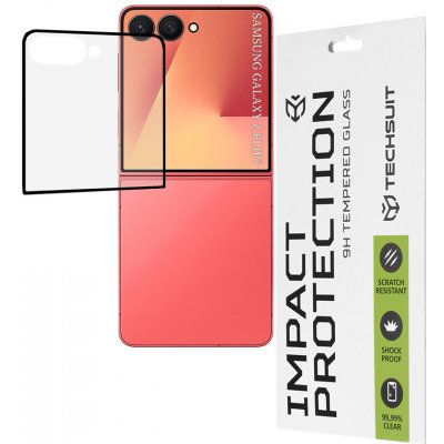 Techsuit ochranné sklo na displej Samsung Galaxy Z Flip7 černé 111D 158281 – Zboží Živě