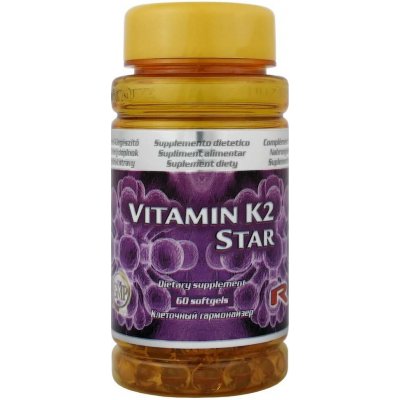 Starlife Vitamín K2 Star 60 kapslí – Hledejceny.cz