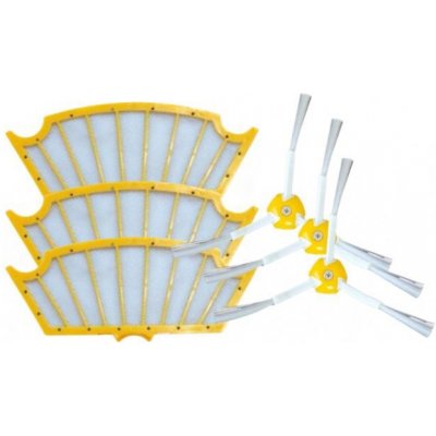 NipponCEC iRobot Roomba 625 PRO filtry a kartáčky 6R 6 ks – Hledejceny.cz