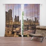Sablio Závěs Městský přístav: 2ks 140x250cm – Hledejceny.cz