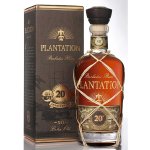 Plantation 20th Anniversary XO 40% 0,7 l (kazeta) – Zbozi.Blesk.cz