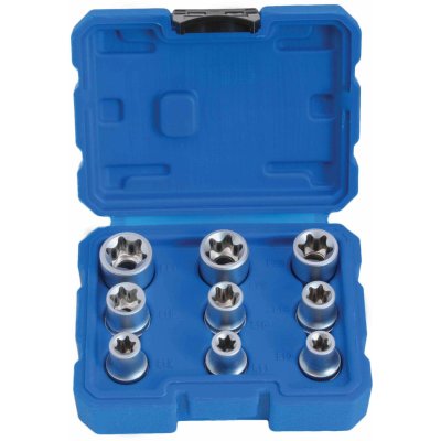 Asta Nástrčné klíče, E-Torx, 1/2", E10 - E24, 9 ks - SSE912 – Sleviste.cz