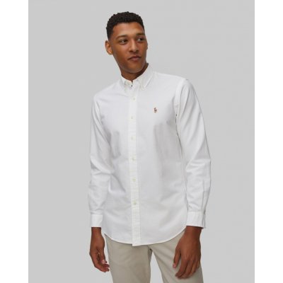 Ralph Lauren pánská košile dlouhý rukáv bílá – Hledejceny.cz