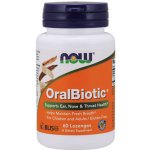 Now Foods Oralbiotic Ústní probiotika 60 pastilek – Hledejceny.cz