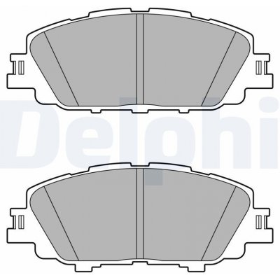Sada brzdových destiček, kotoučová brzda DELPHI LP3647 – Sleviste.cz
