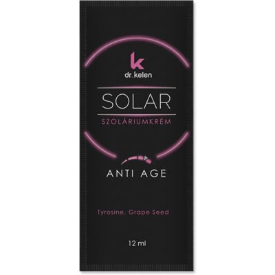 Dr. Kelen SunSolar Anti Age solárium krém 12 ml