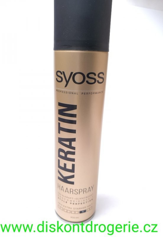 Syoss Keratin Hair Perfection Lak na vlasy fixace 4 300 ml