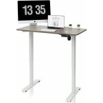 Antares Výškově nastavitelný stůl ASIER, bílá podnož – Zbozi.Blesk.cz