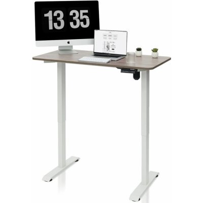 Antares Výškově nastavitelný stůl ASIER, bílá podnož – Zbozi.Blesk.cz