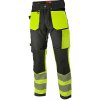 Pracovní oděv Bennon Reflexní strečové kalhoty EREBOS class1 Hi-VIS černé