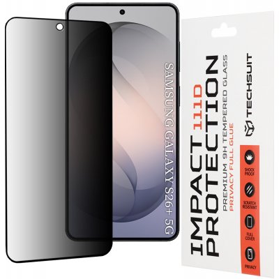 Techsuit tvrzené sklo - 111D Privacy Full Glue - Samsung Galaxy S26 Plus Černé 173620 – Zboží Živě