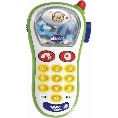 Chicco telefon s fotoaparátem vibrující Multicolor – Zboží Mobilmania