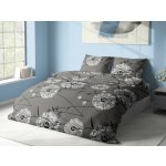 Aaryans bavlněné povlečení Pampelišky tmavě šedé 140x200 70x90 – Zbozi.Blesk.cz