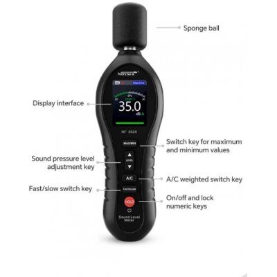 W-Star Hlukoměr WSNF562S – Hledejceny.cz