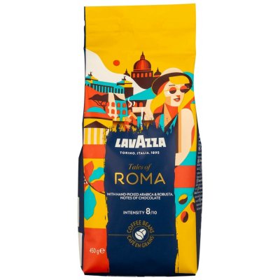 LAVAZZA Tales Rome káva zrno 450 g – Sleviste.cz