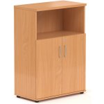 Nábytek Designový cz S382 11 - Kancelářská skříň Komfort, 80x38,5x113 cm, dveře 2/3 , buk – Sleviste.cz