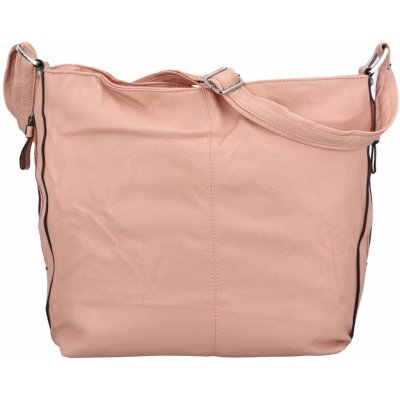 Dámská koženková crossbody Marnie růžová