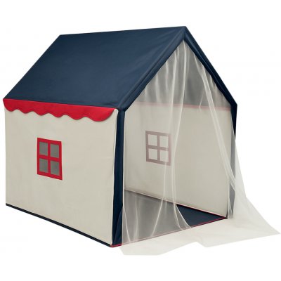 Aga4Kids Dětský hrací stan Domeček Béžový – Zbozi.Blesk.cz