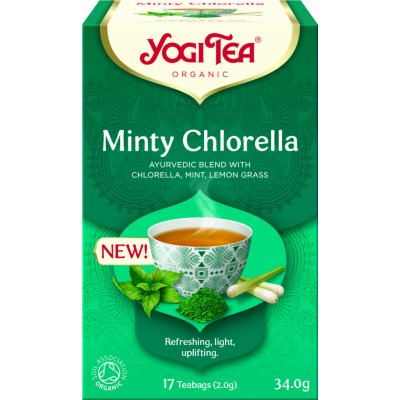 Yogi Tea Bio Mátová Chlorella 17 x 2 g