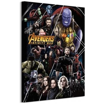 Obraz na plátně Marvel Avengers: Infinity War Heroes 60x80 WDC100404 od 1  489 Kč - Heureka.cz