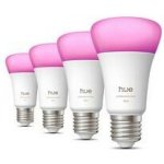 Philips Hue Bluetooth E27 810 lm White and Color Ambiance 4 ks 929003853407 – Hledejceny.cz