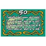Průkaz Padesátku slaví jenom velcí machři 50 – Hledejceny.cz