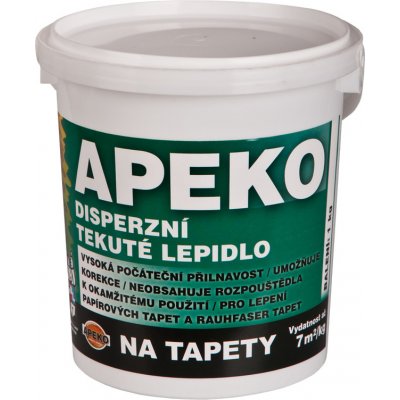 BARVY A LAKY TELURIA APEKO - disperzní lepidlo na tapety 1 kg
