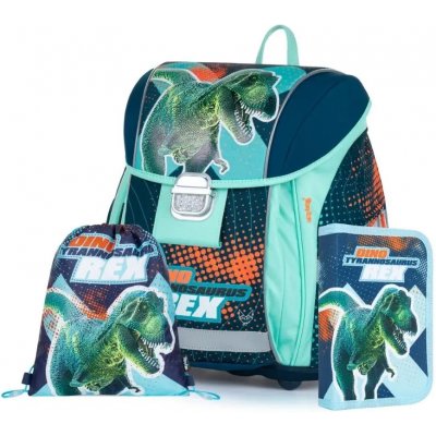 oxybag batoh PREMIUM LIGHT Premium Dinosaurus 3-dílný Set – Zboží Mobilmania