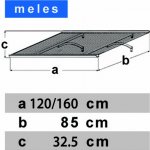 LanitPlast MELES 120 hnědá – Zboží Mobilmania