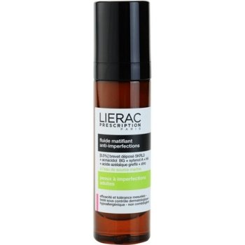 Lierac Prescription zmatňující fluid pro problematickou pleť akné Anti-blemish Mattifying Fluid 50 ml