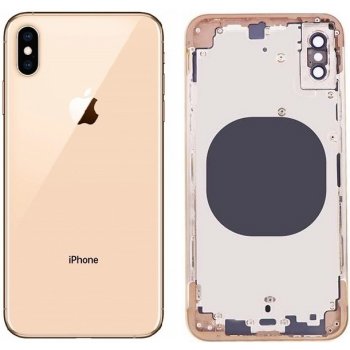 Kryt Apple iPhone XS zadní zlatý