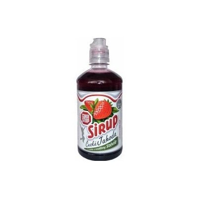 CukrStop Sirup Zahradní jahoda 650 g