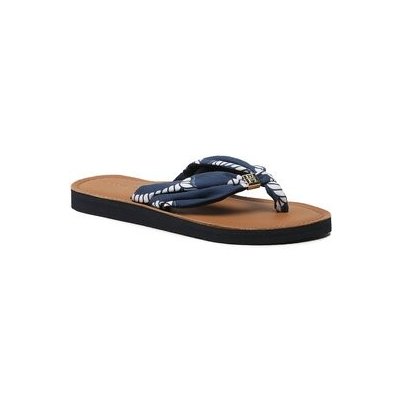 Tommy Hilfiger žabky Th Elevated Beach Sandal Print FW0FW07164 tmavomodrá – Hledejceny.cz