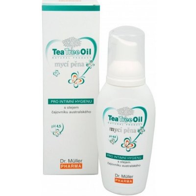 Dr. Muller Tea Tree Oil intimní mycí pěna 150 ml – Zbozi.Blesk.cz