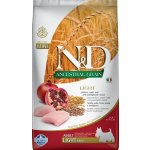 N&D Ancestral Grain Dog Adult Light Medium & Maxi Chicken & Pomegranate 12 kg – Sleviste.cz