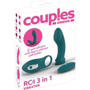 Couples Choice RC 3in1 Vibrat Couples Choice