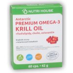 Nutrihouse Premium Omega 3 Krill Oil 60 kapslí – Zbozi.Blesk.cz