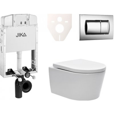 Závěsný WC set Jika k zazdění + WC SAT Brevis SIKOJW2 – Zboží Dáma