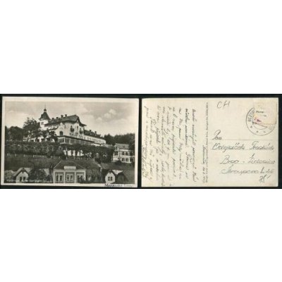 MARIÁNSKÉ LÁZNĚ. Café Egerländer. 1947. – Zboží Mobilmania