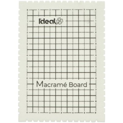 Ideal podložka Macrame bílá 19 x 26,5 cm – Zboží Dáma