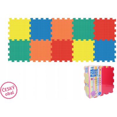 Greatstore Pěnové puzzle 32x32cm 10ks v sáčku – Zboží Mobilmania