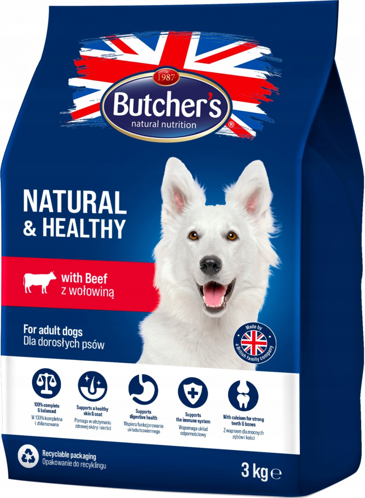 Butcher’s Dog Dry Blue s hovězím masem 3 kg