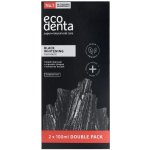 Ecodenta Black Whitening dárková kazeta 2 x 100 ml – Zboží Mobilmania