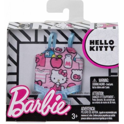 Mattel Barbie Hello Kitty Tílko růžové FLP42 – Hledejceny.cz