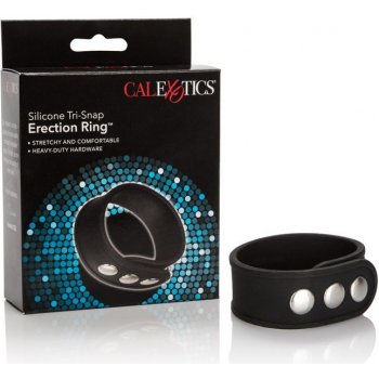 California Exotic SILICONE TRI-SNAP ERECTION RING