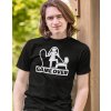 Pánské Tričko Bezvatriko tričko na rozlučku Game Over 3 černá