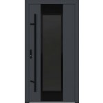 Hahn-Türke DS82-M28 mléčné sklo Antracit Pravé 100 x 200 cm – Hledejceny.cz